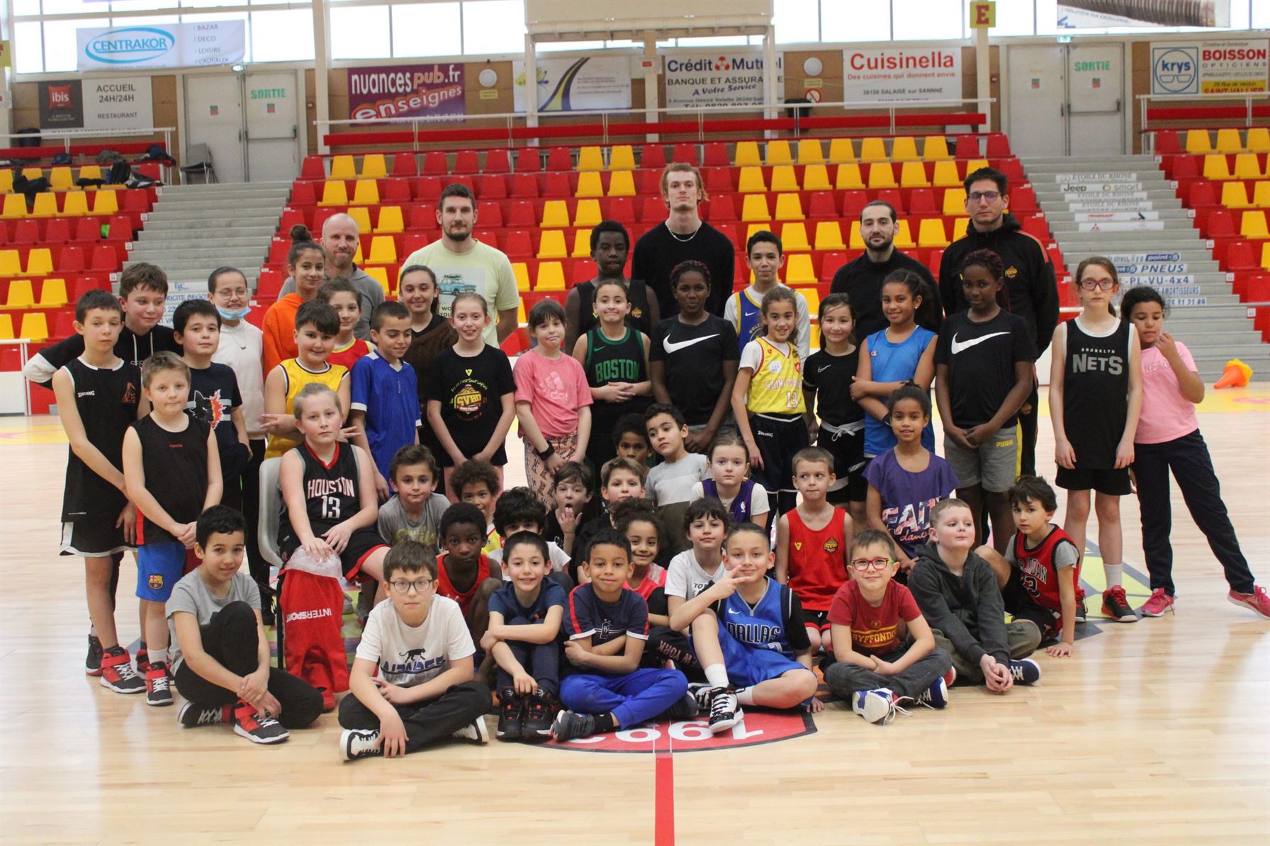 43 enfants au stage U9-U11