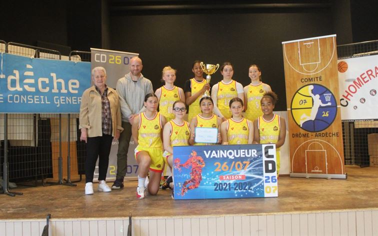 Les U15 Filles gagnent la coupe