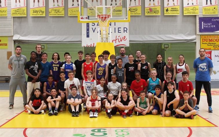40 jeunes au stage U13-U15