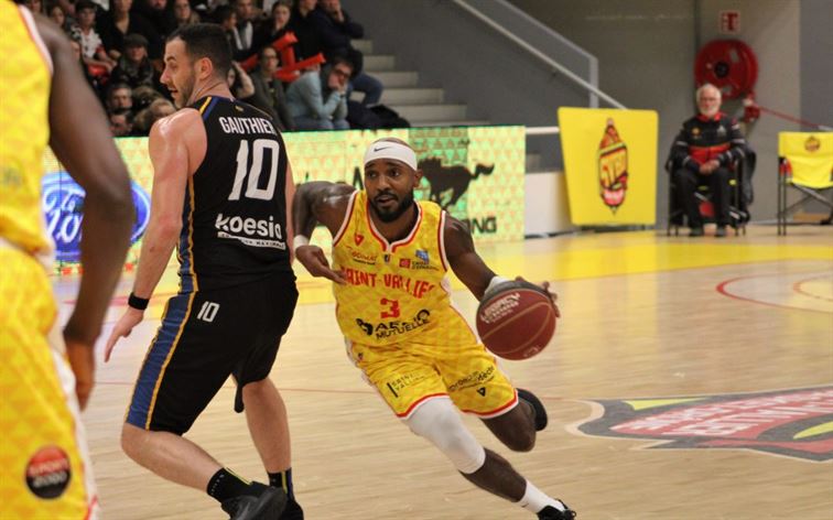 Victoire contre Angers, 94-91
