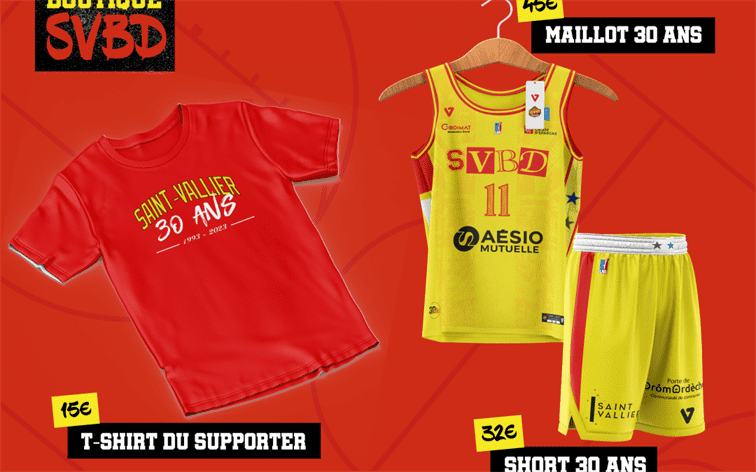 Boutique : Collection « 30 ans »