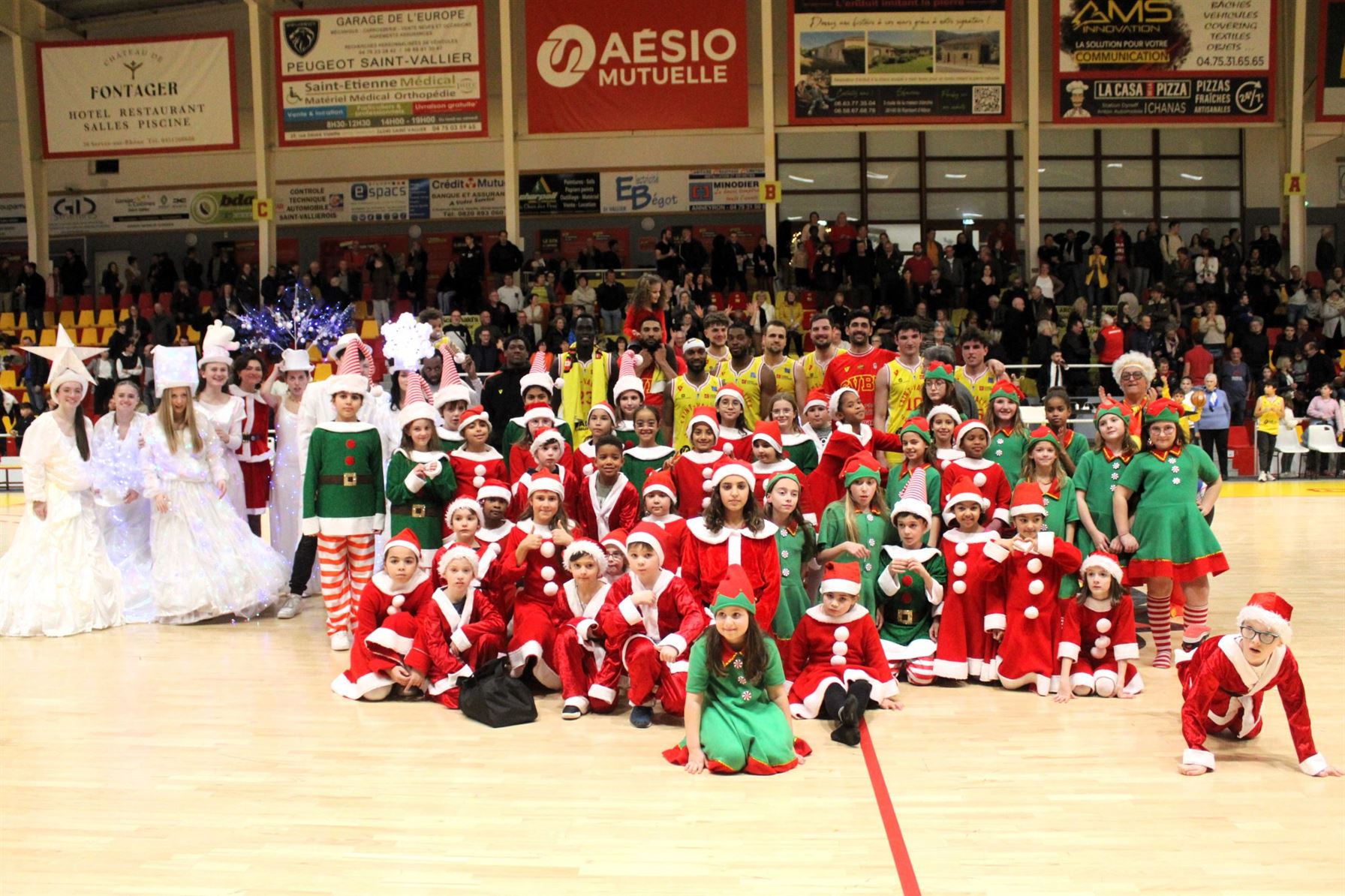 Victoire contre Pont-de-Cheruy, 93-48