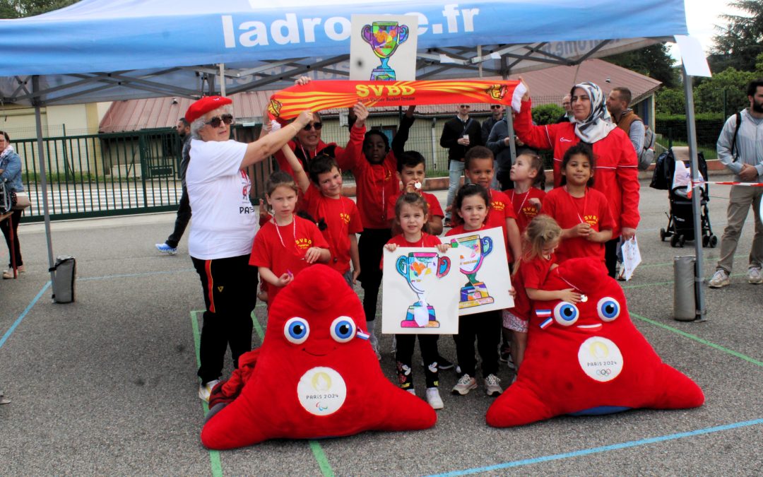 Les U7 à la Fête du MiniBasket