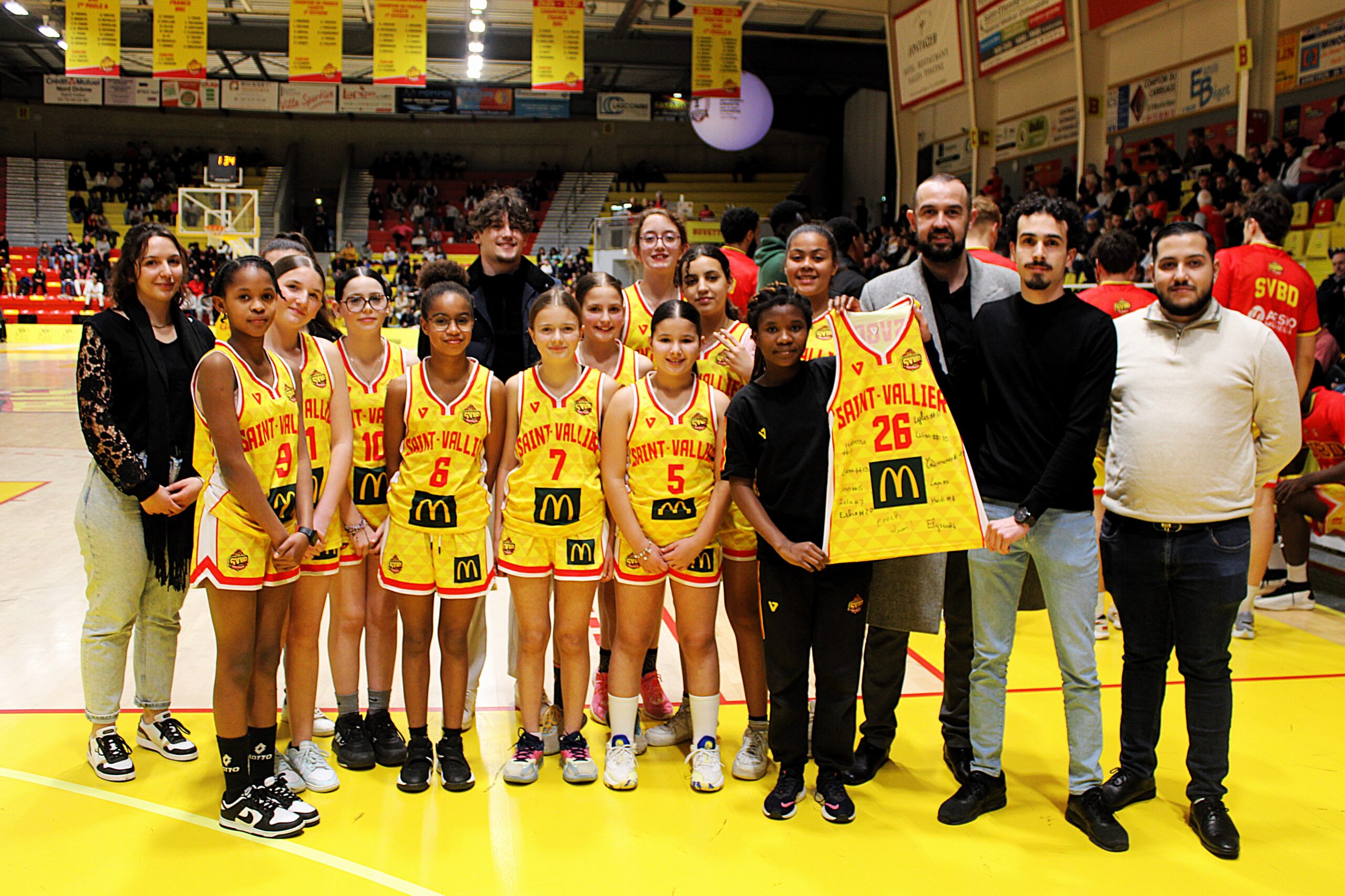 McDonald&rsquo;s Saint-Vallier équipe les U13 Filles 2