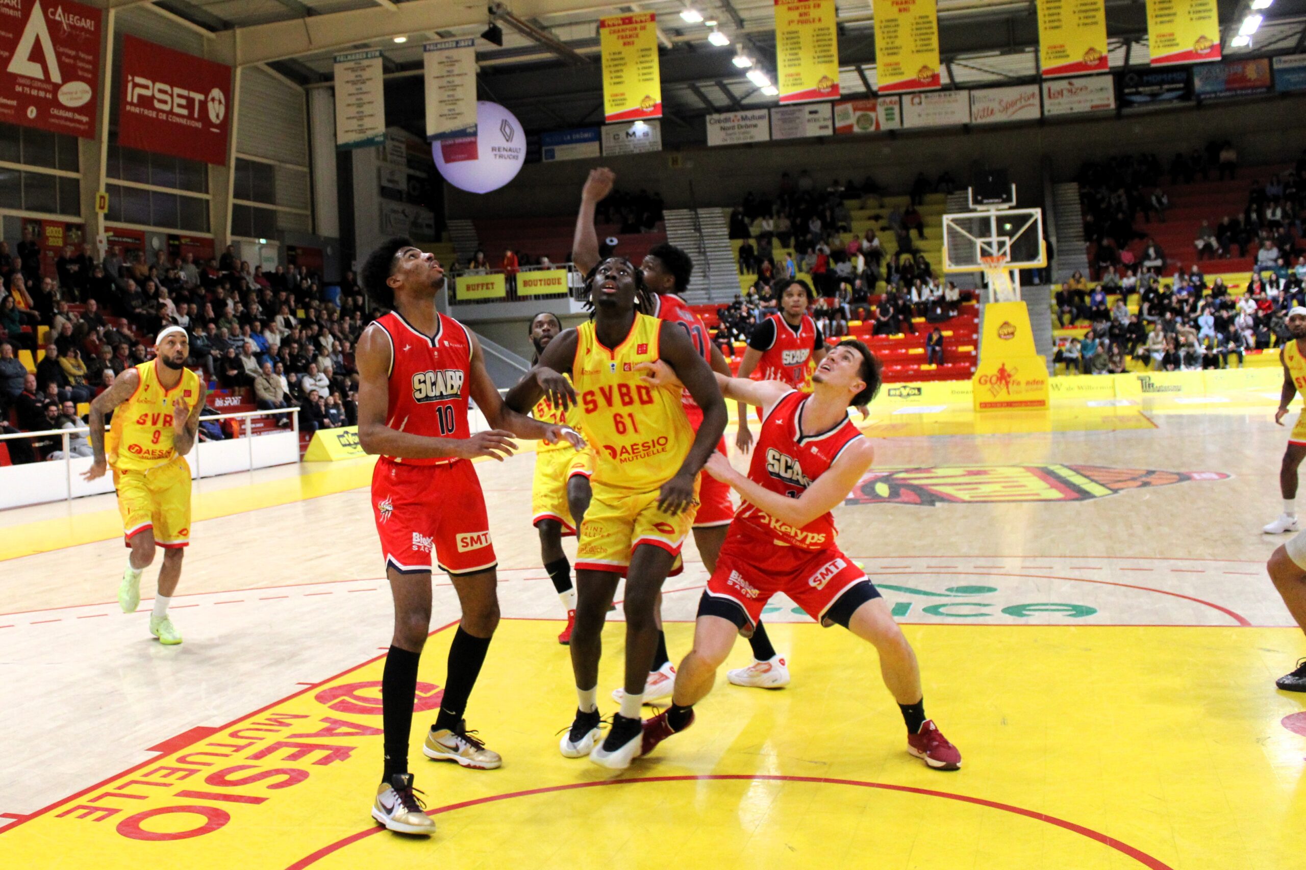Victoire contre Andrézieux, 93-73