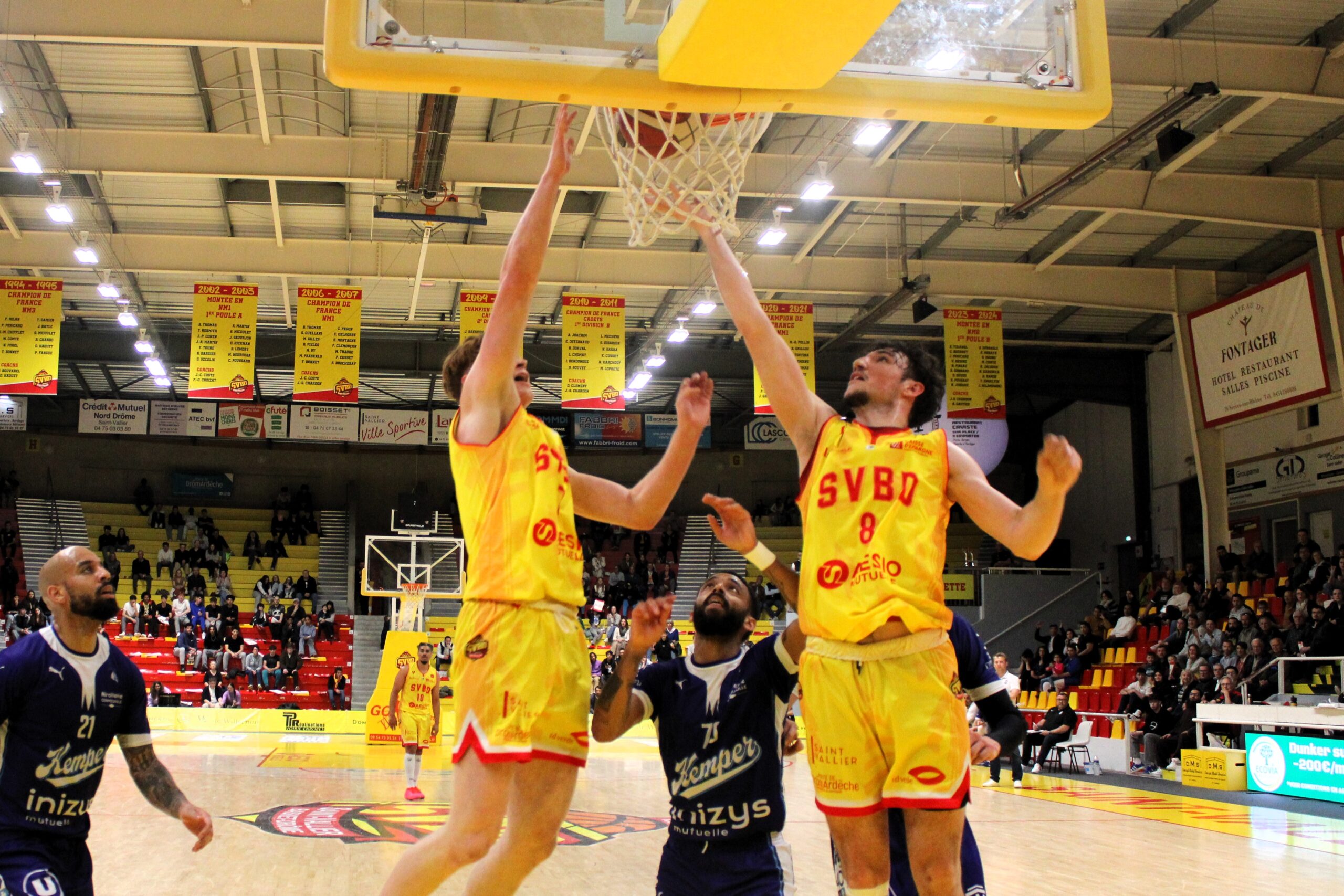 Défaite contre Quimper, 87-63