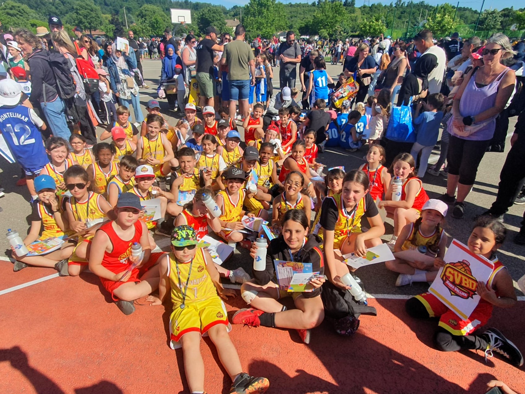 Les U9 et U11 à la Fête du MiniBasket 2025 !!!