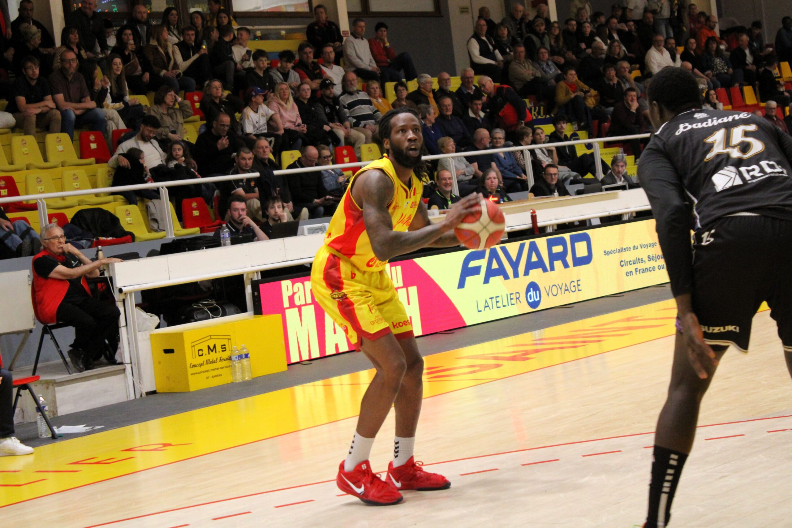Victoire contre Angers, 96-79