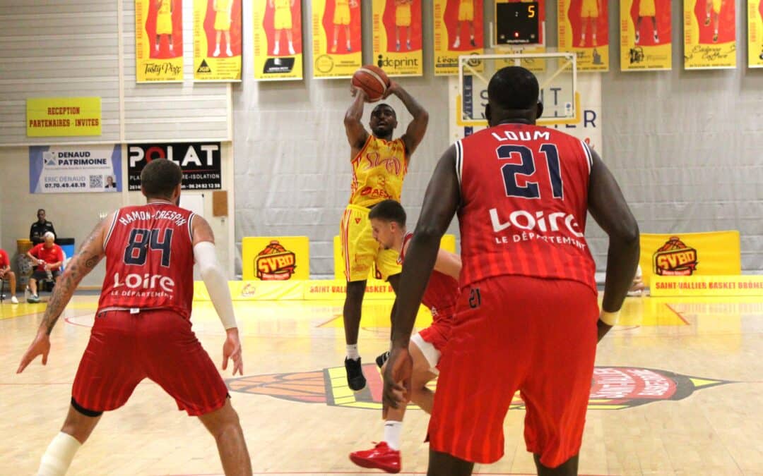 Défaite contre Saint-Chamond, 87-65