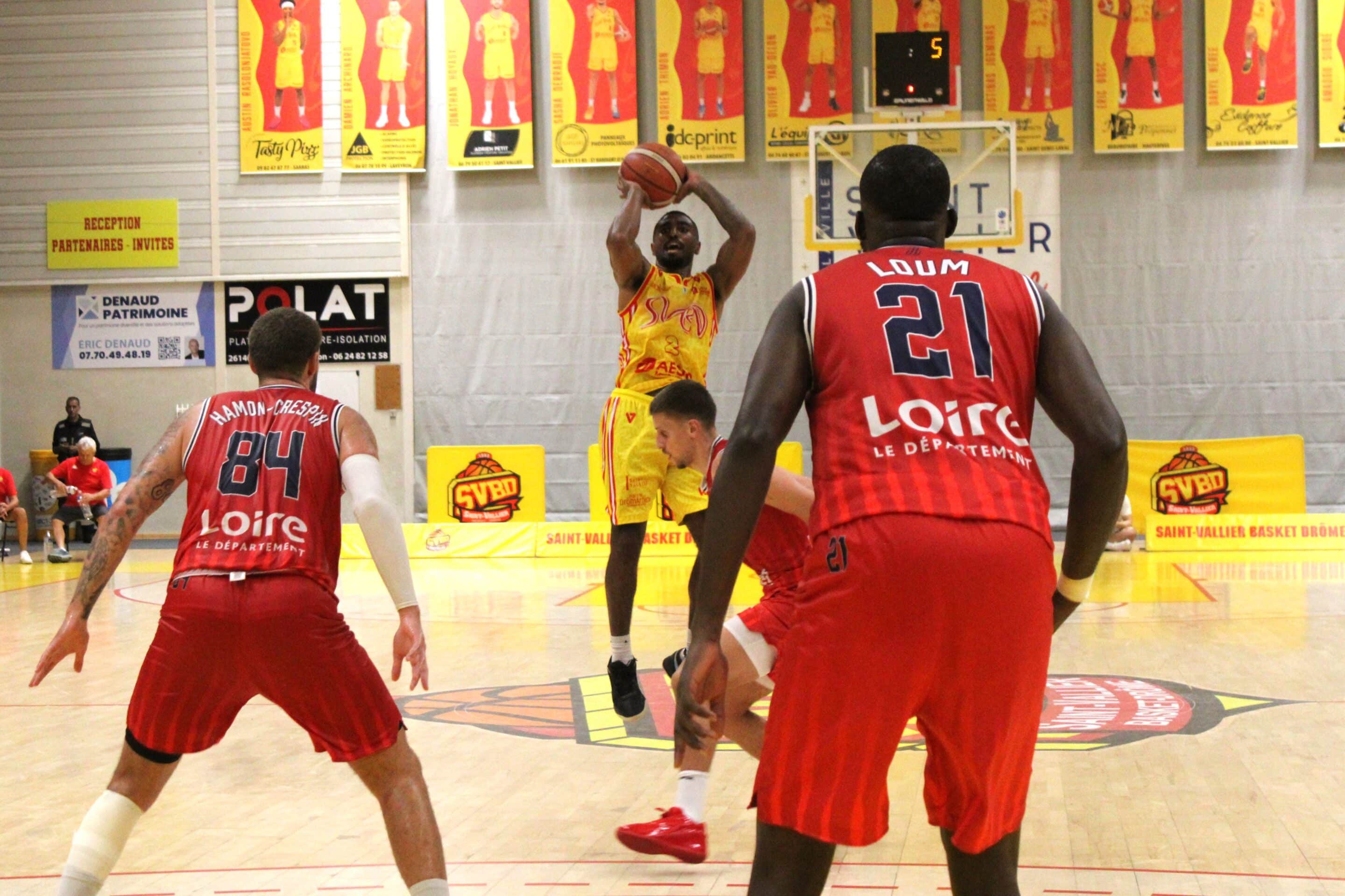 Défaite contre Saint-Chamond, 87-65